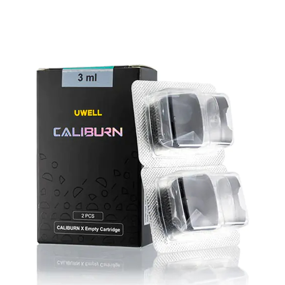 کارتریج خالی کالیبرن ایکس یوول - کارتریج خالی کالیبرن ایکس یوول UWELL CALIBURN X CARTRIDGE:کارتریج Uwell Caliburn X  با ظرفیت 3 میلی لیتر ارائه می‌شود که برای کیت Uwell Caliburn X Pod طراحی شده است.برای ویپینگ به سبک MTL مهندسی و طراحی شده است. سازگار با کویل سری Caliburn G طراحی آن طوری است که از قسمت بالا پر میشود  اتصال آن مغناط ...