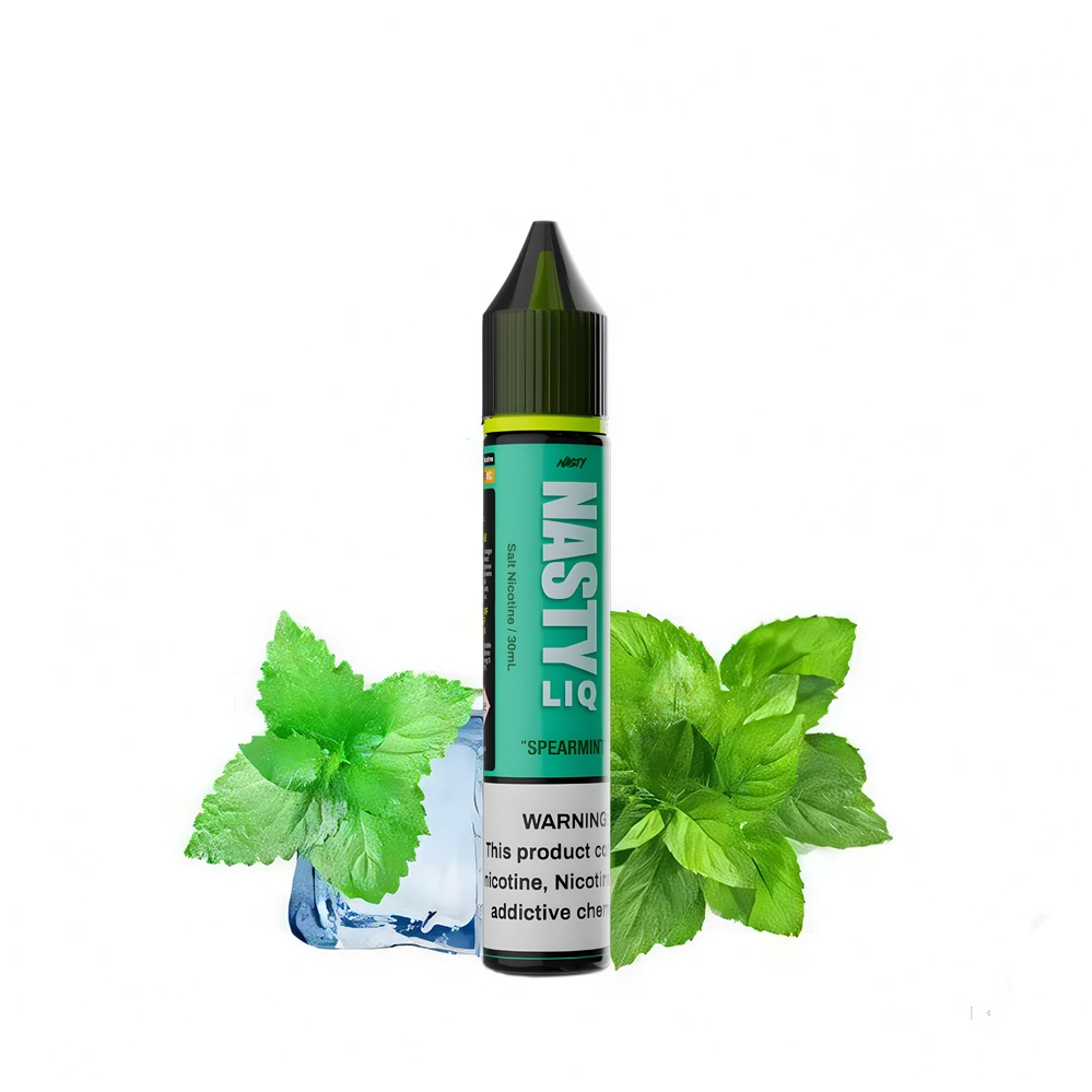 سالت نیکوتین نعناع نستی - سالت نیکوتین نعنا نستی NASTY LIQ SPEARMINT مناسب طرفداران طعم های خنک و نعنایی که بعد از اولین پاف احساس طراوت نعنا را در دهان خود حس میکنند .
 

 
این سالت نیکوتین در دسته طعم های فانتزی قرار دارد که در کنار خنکی و حس تازگی اندکی هم شیرینی برجای میگذارد و در فصول گرم انتخاب فوق العاده ای محسوب  ...