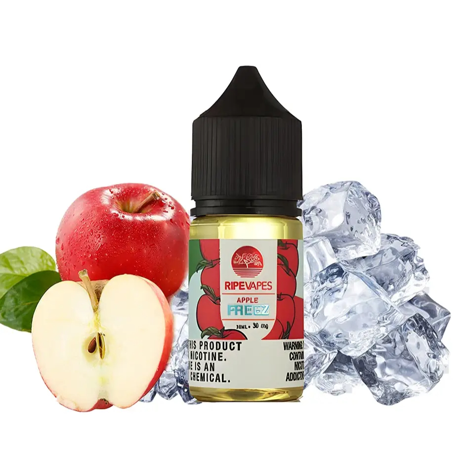 سالت نیکوتین سیب یخ رایپ ویپز - سالت نیکوتین سیب یخ رایپ ویپز RIPE VAPES APPLE FREEZ برگرفته از میوه سیب قرمز شیرین و آبدار به همراه خنکی ملایم یخ ویژه طرفداران پر و پا قرص طعم‌های خنک میباشد  .
کمپانی آمریکایی رایپ ویپز هم از میوه جذاب سیب نگذشته و آن را در سبد محصولات خود به عنوان یک جویس میوه ای تک طعم فقط از خود سیب قرمز و دی ...